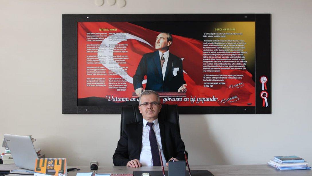 Domaniç İlçe Milli Eğitim Müdürü Mehmet ŞENTÜRK'ün 19 MAYIS ATATÜRK'Ü ANMA  GENÇLİK VE SPOR  BAYRAMI   Mesajı 
