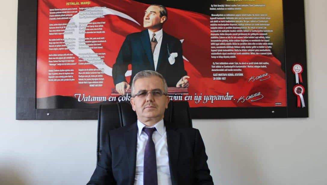 İlçe Millî Eğitim Müdürümüz Mehmet ŞENTÜRK 'ün 19 Mayıs Atatürk'ü Anma Gençlik ve Spor Bayramı Mesajı 