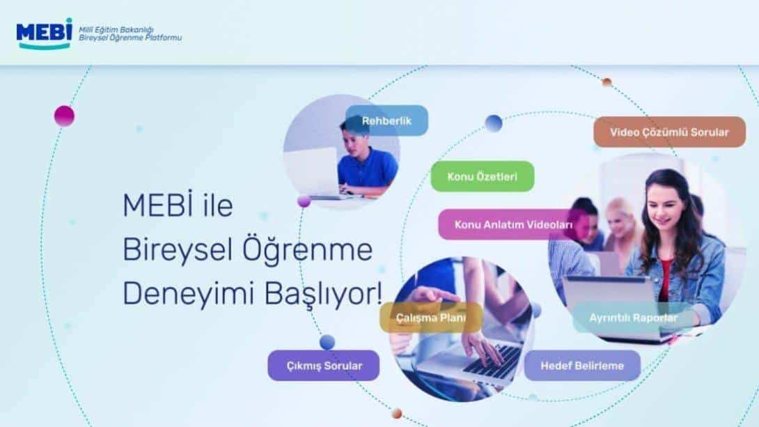  MEBİ İLE BİREYSEL ÖĞRENME DENEYİMİ BAŞLIYOR