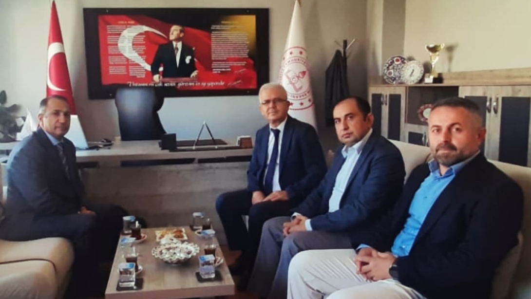 Millî Eğitim Bakanlığı İç Denetim Birimi Başkanı Sayın Osman KAŞ'ın Domaniç Ziyareti