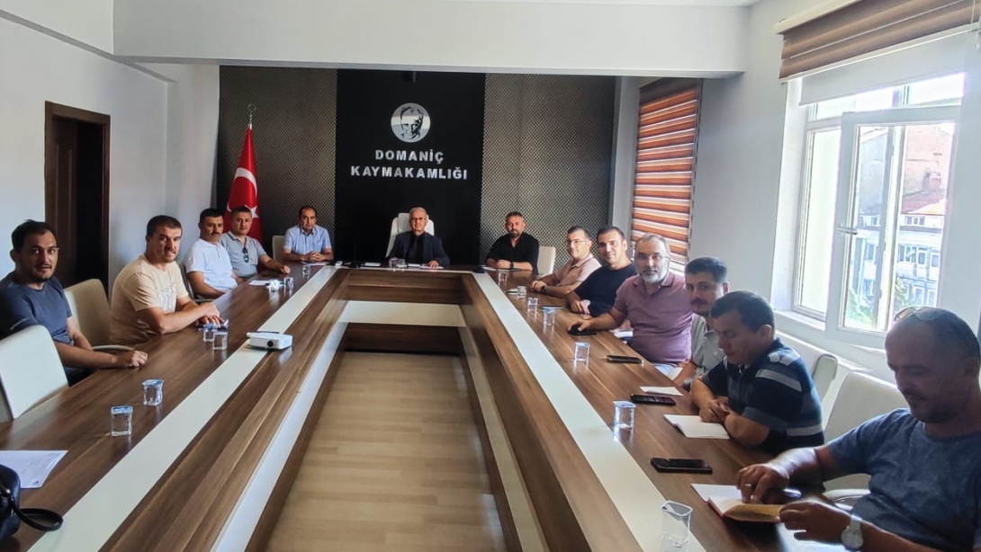 2025-2026 Eğitim Öğretim Yılı Sene Başı İlçe Eğitim Kurumu Müdürler Kurulu Toplantısı Gerçekleştirildi